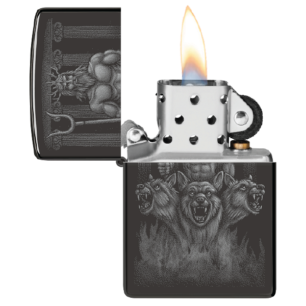 Zippo Greek Dogs Design 46264