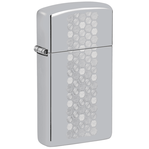 Zippo Slim Honeycomb Design 46270