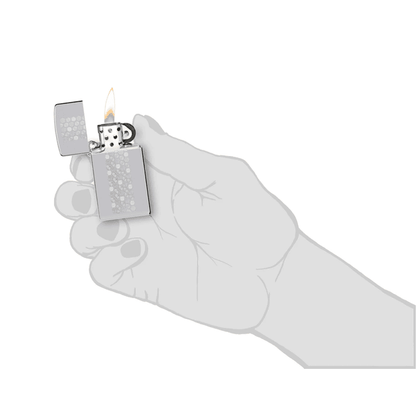 Zippo Slim Honeycomb Design 46270