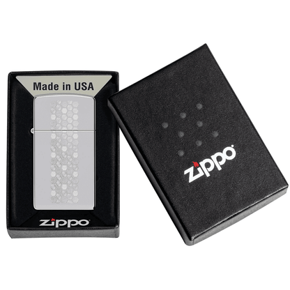 Zippo Slim Honeycomb Design 46270