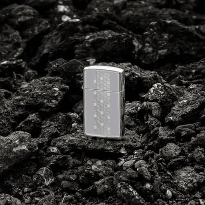 Zippo Slim Honeycomb Design 46270