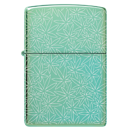 Zippo Atomic Cannabis Design 46294