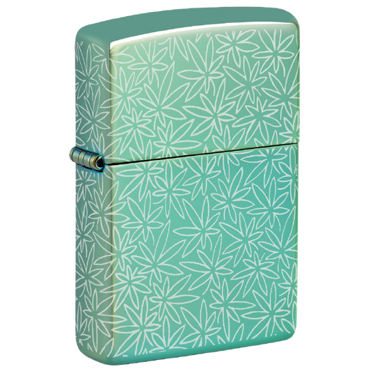 Zippo Atomic Cannabis Design 46294