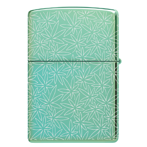 Zippo Atomic Cannabis Design 46294