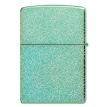 Zippo Atomic Cannabis Design 46294