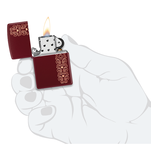 Zippo Heart Garland Design 46296