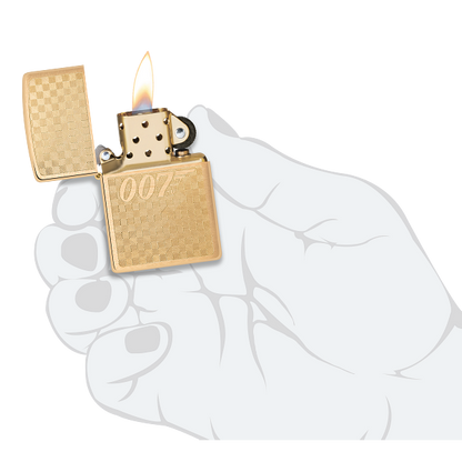 Zippo James Bond 007™ Textured Design 46298