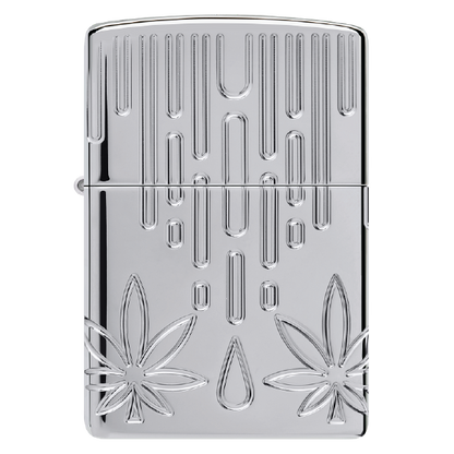 Zippo Waxy Leaf Design 46303