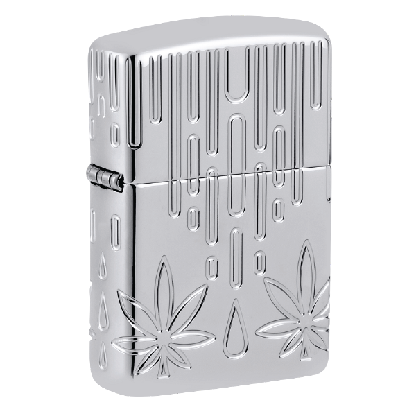 Zippo Waxy Leaf Design 46303