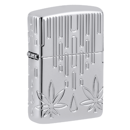 Zippo Waxy Leaf Design 46303