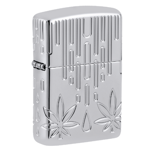 Zippo Waxy Leaf Design 46303