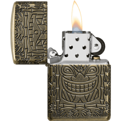Zippo Tiki Design 46314