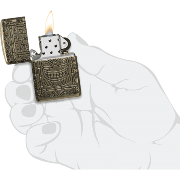 Zippo Tiki Design 46314