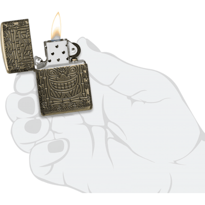 Zippo Tiki Design 46314