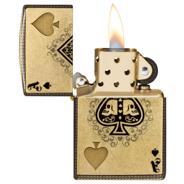 Zippo Ace of Skulls Design 46388