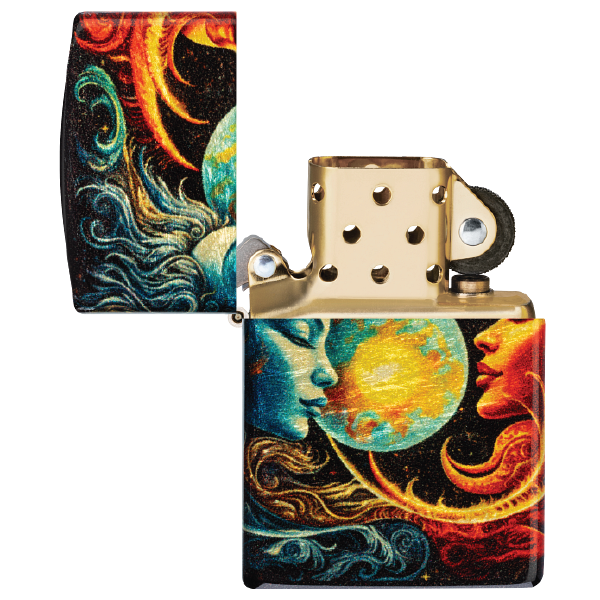 Zippo Sun and Moon Design 46563