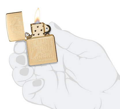 Zippo Swirling Filigree Design 46568