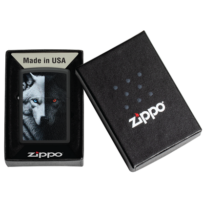 Zippo Two Wolves Design 46694