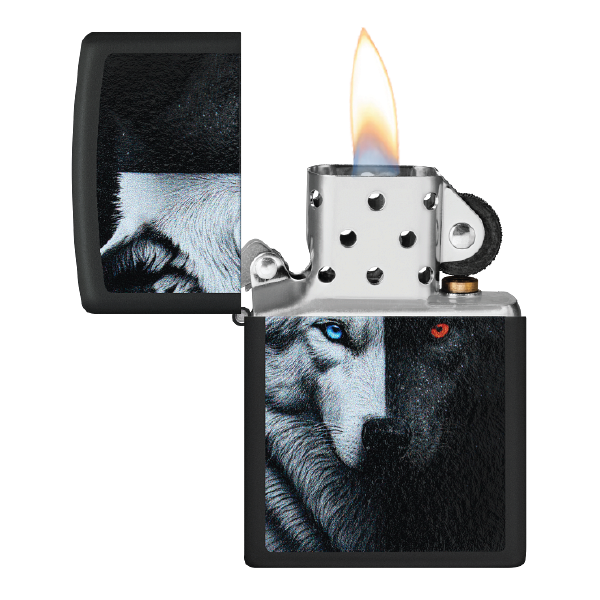 Zippo Two Wolves Design 46694