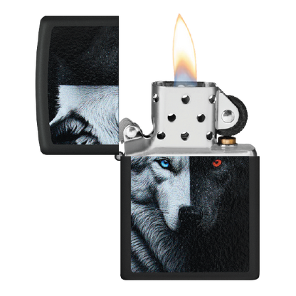 Zippo Two Wolves Design 46694