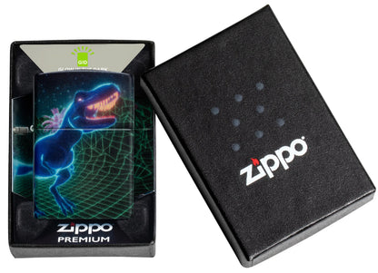 Zippo Cyber Dino Design 46701