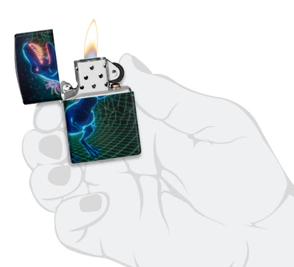 Zippo Cyber Dino Design 46701