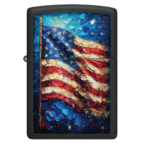 Zippo Painted Flag Design 46718