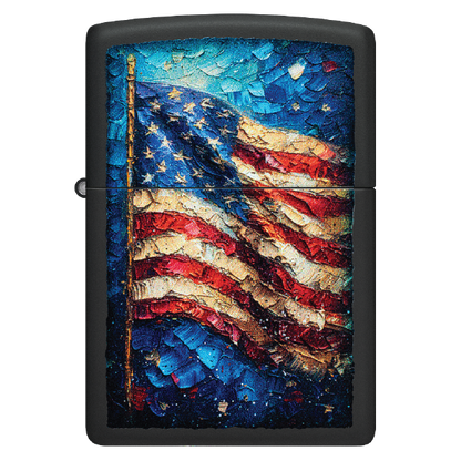 Zippo Painted Flag Design 46718