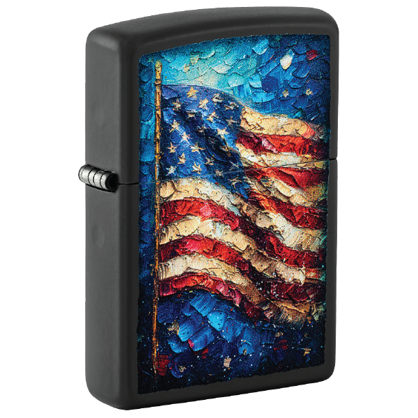 Zippo Painted Flag Design 46718