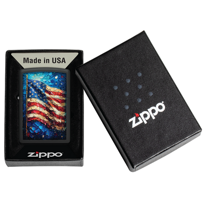 Zippo Painted Flag Design 46718