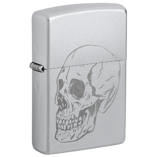 Zippo Subtle Skull Design 46749