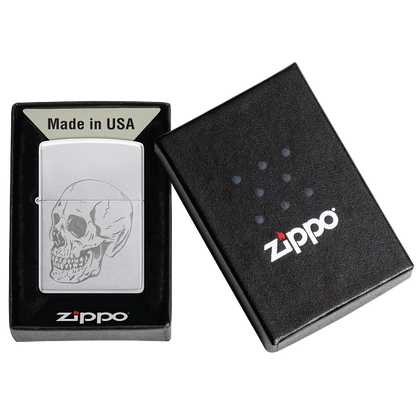 Zippo Subtle Skull Design 46749