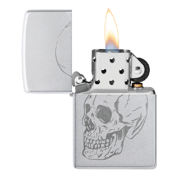 Zippo Subtle Skull Design 46749