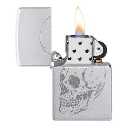 Zippo Subtle Skull Design 46749