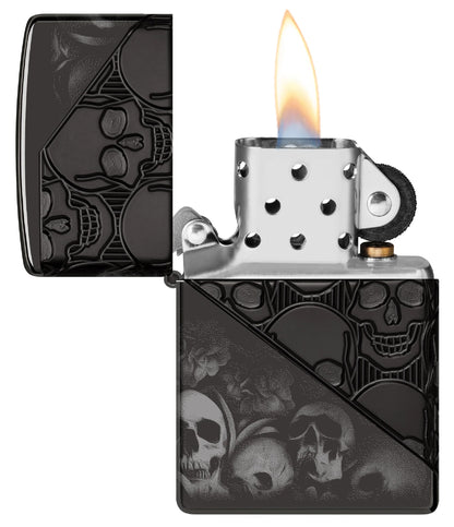 Zippo Skull Collage Design 46751