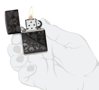 Zippo Skull Collage Design 46751