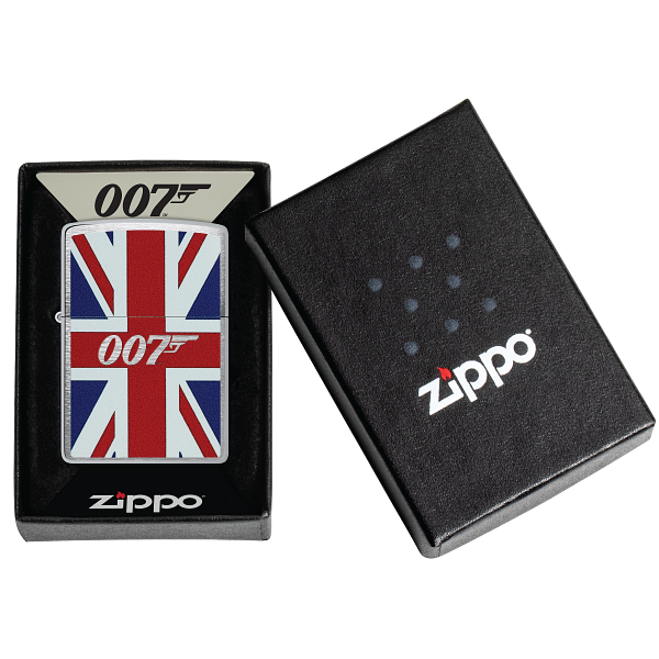Zippo James Bond Union Jack Design 46801
