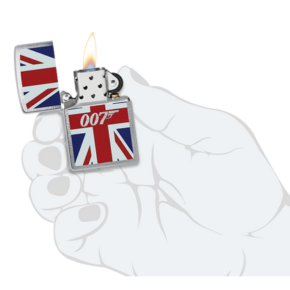 Zippo James Bond Union Jack Design 46801