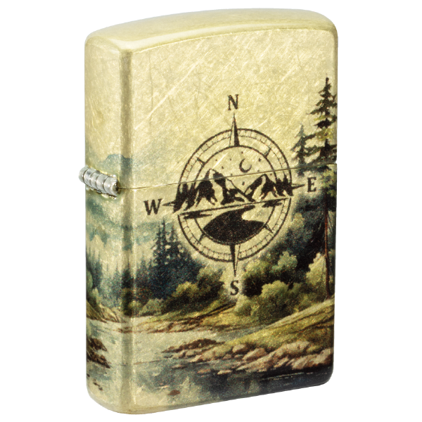 Zippo Watercolor Wilderness Design 46821