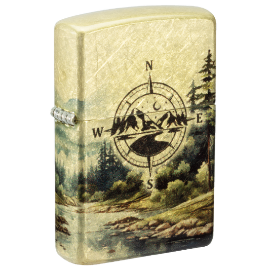 Zippo Watercolor Wilderness Design 46821