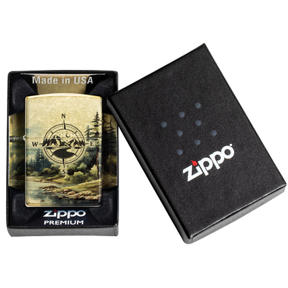 Zippo Watercolor Wilderness Design 46821