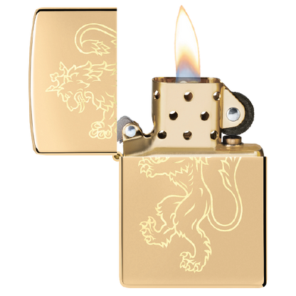 Zippo Fighting Lion Design 46839