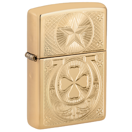 Zippo Lucky Horseshoe Design 46854