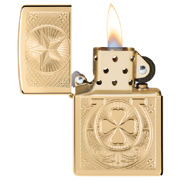 Zippo Lucky Horseshoe Design 46854
