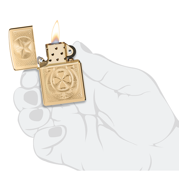 Zippo Lucky Horseshoe Design 46854