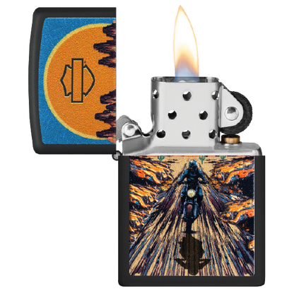Zippo Harley-Davidson® Texture Print Design 46861