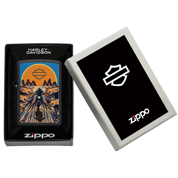 Zippo Harley-Davidson® Texture Print Design 46861
