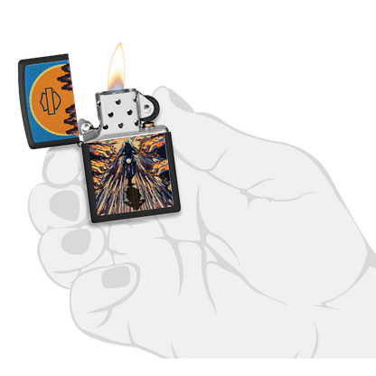 Zippo Harley-Davidson® Texture Print Design 46861