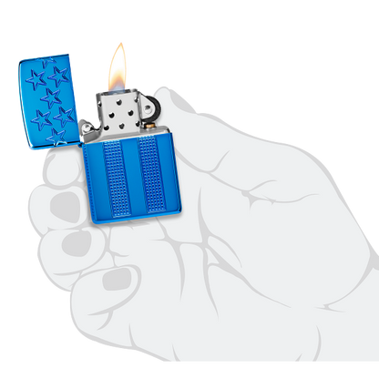 Zippo Stars and Stripes Design 46929