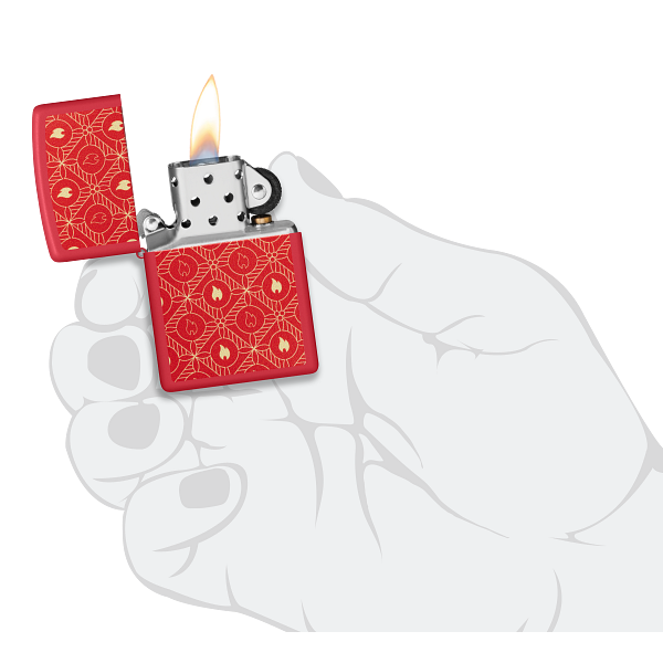 Zippo Festive Flame Design 46951